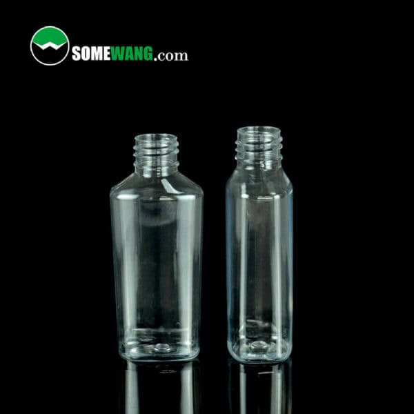 garrafas vazias de desinfetante para mãos para banho e corpo