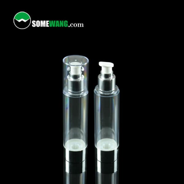 Transparente Airless-Pumpflasche