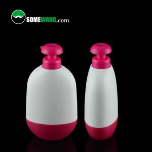 white lotion bottles
