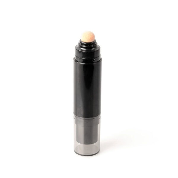 Quality concealer and blush tube with sponge applicator for flawless makeup application. Compact design ideal for on-the-go touch-ups and precise coverage.