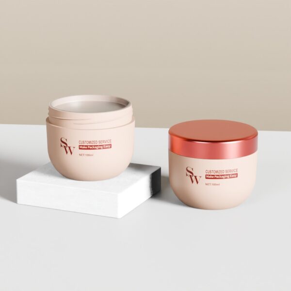 SWC-JP100CS 100g PP cream jar