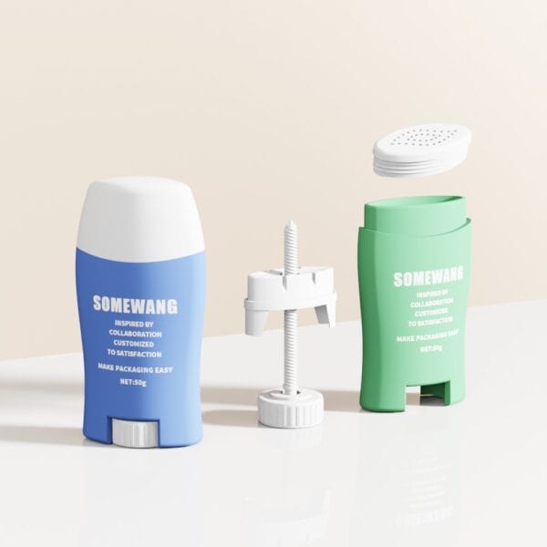 50g PP Red Deodorant Stick Container - Image 3