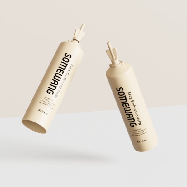 Cosmetic Plastic Tubes with Custom Printing, Single-Use, Small Capacity, 10,000pc MOQ, Shipped from Ningbo