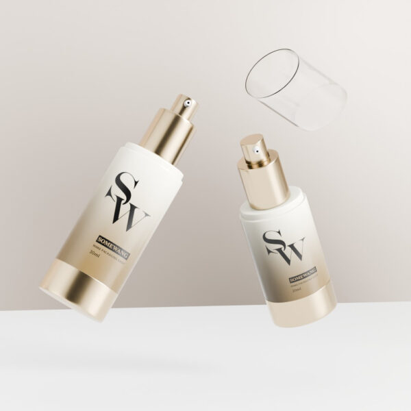 20/30/40ml AS Golden Airless Bottle