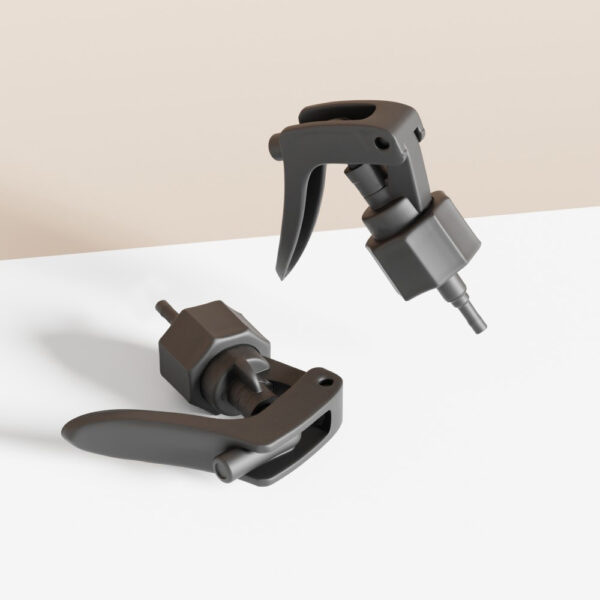 Octagonal center collar Plastic Mini Trigger Sprayer 24/410