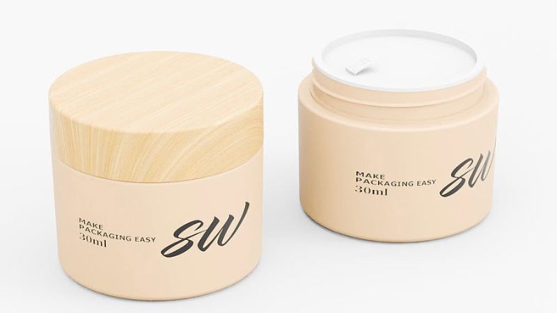 PCR Double Wall Cream Jar