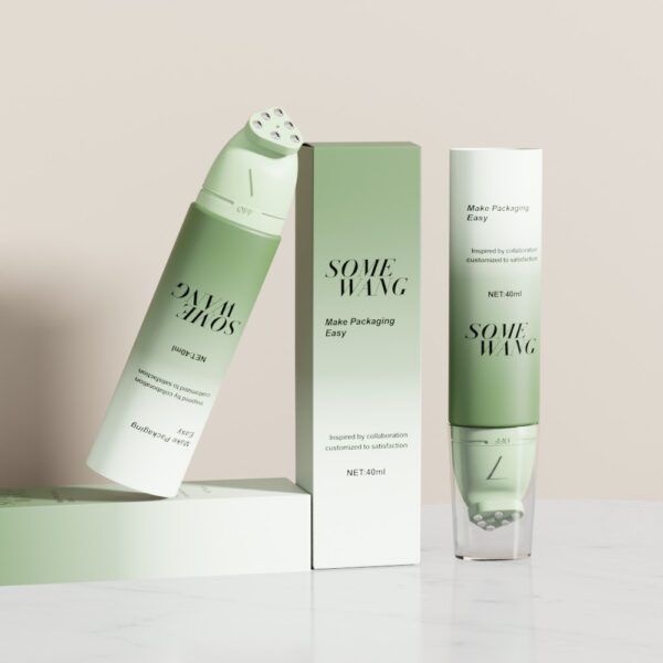 40ML PE Tube for eye cream cosmetics tube plastic tube with customized logo