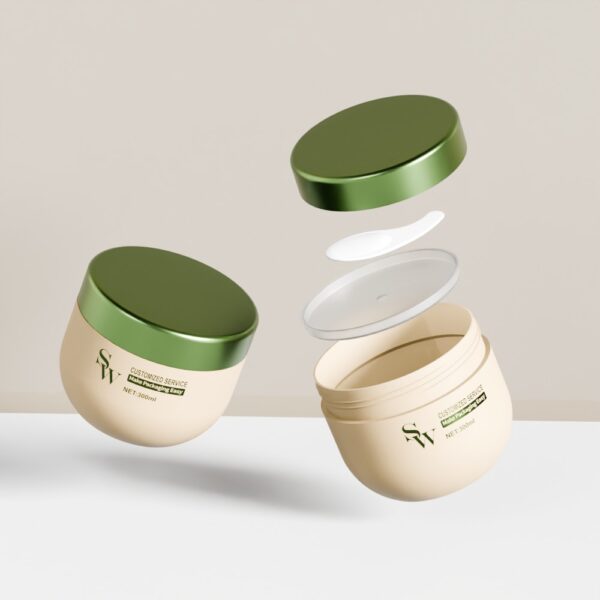 300 ml PP Cream Jar Bowl Shaped Empty Jar for Skincare