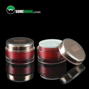 100g Capacity Acrylic Double Wall Cosmetic Jars