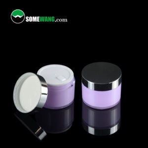 Purple Cosmetic Jars