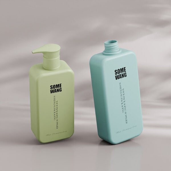 High Quality HDPE Bottle 250ml / 450 ml / 530 ml / 550 ml Shampoo Container Bottle for Body Lotion - Image 4