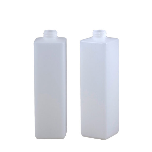 High Quality PE Bottle 100ml 1000ml Square Skin Care Packaging Shampoo Bottle