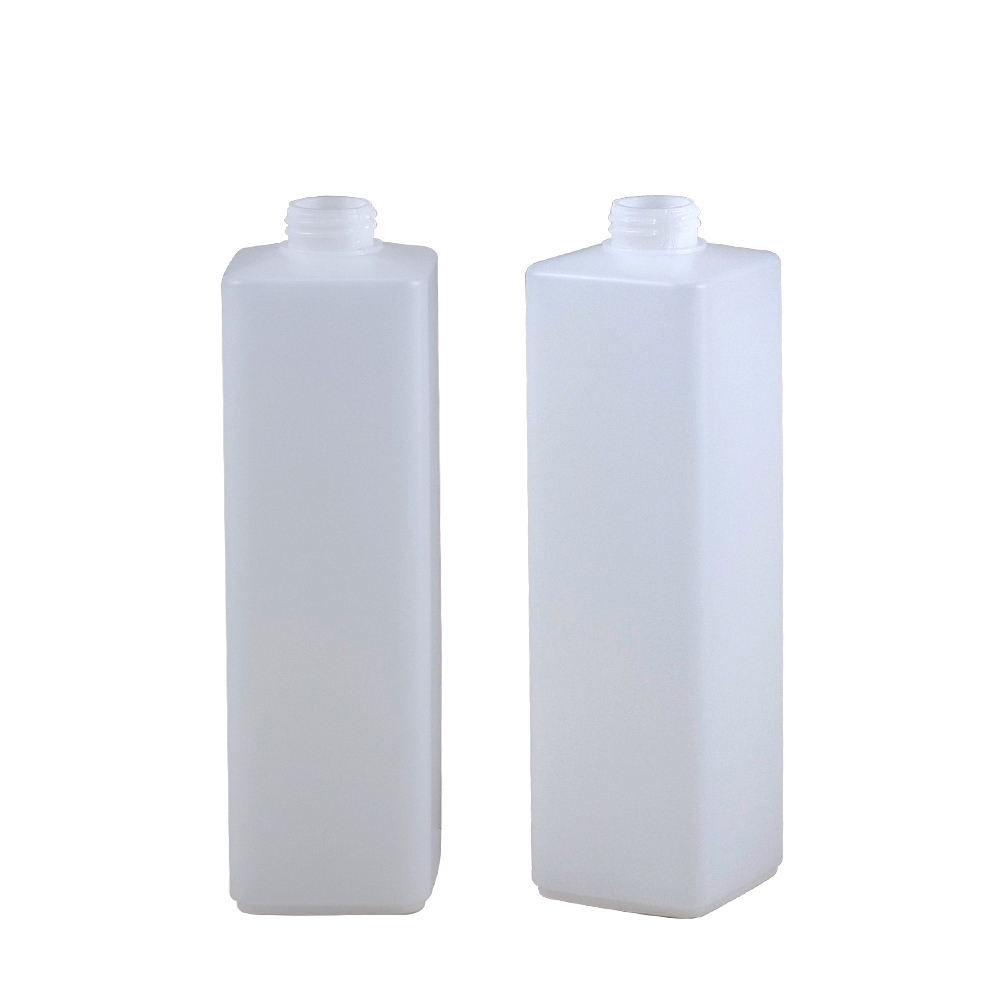 High Quality PE Bottle 100ml 1000ml Square Skin Care Packaging Shampoo Bottle - Image 2