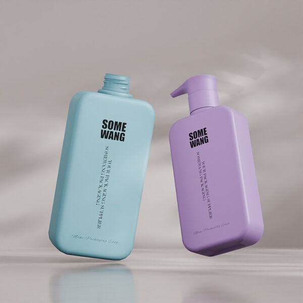High Quality HDPE Bottle 250ml / 450 ml / 530 ml / 550 ml Shampoo Container Bottle for Body Lotion - Image 6