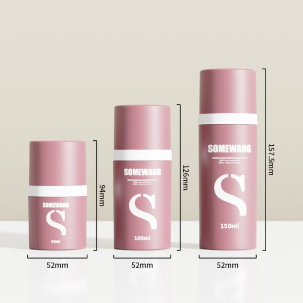 PP Empty Airless Sunscreen Pump Bottle 50ml/100ml/150ml - Image 4