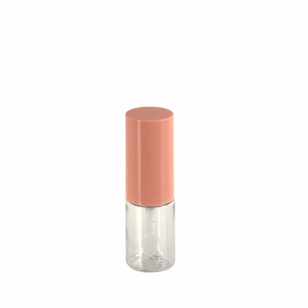 4.5ml Lip Gloss Tubes with Brush, Empty Plastic for Cosmetics, Perfect for Storing Liquids.