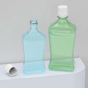 Plastic Mouthwash Bottle