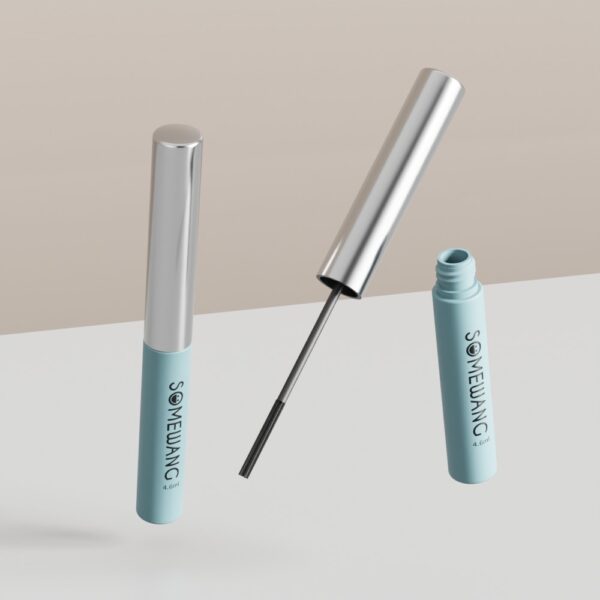 Cylinder Plastic Mascara Tubes with Brush