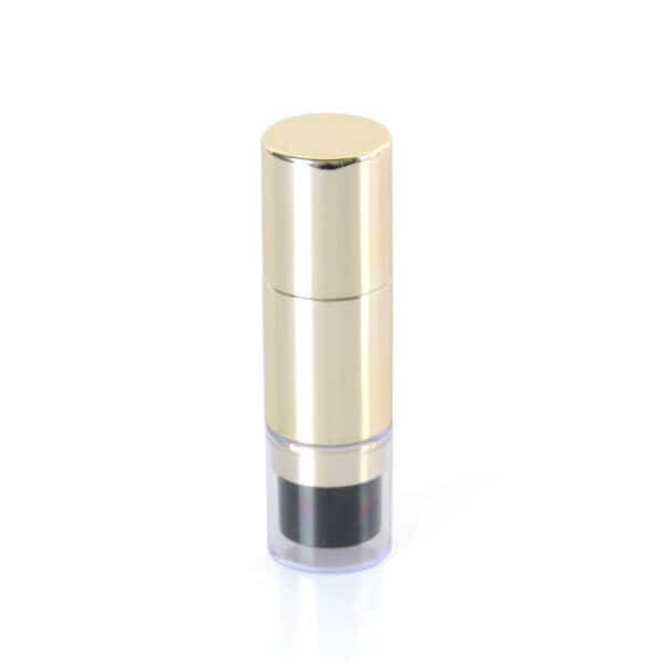 A SWC-CFC001-5 empty 5g concealer/highlighter stick stands upright against a white background, resembling a chic highlighter.