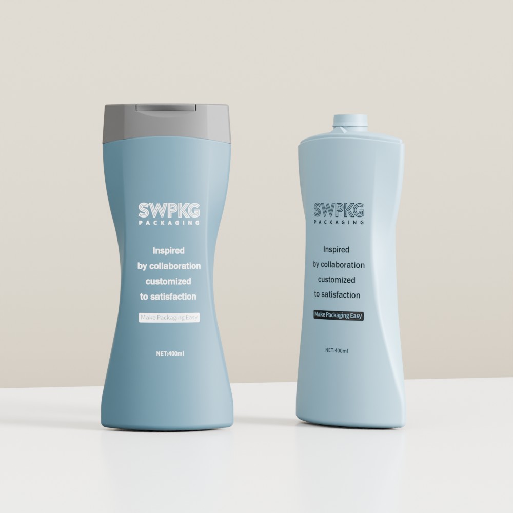 400ML Plastic Bottle for Shampoo Lotion