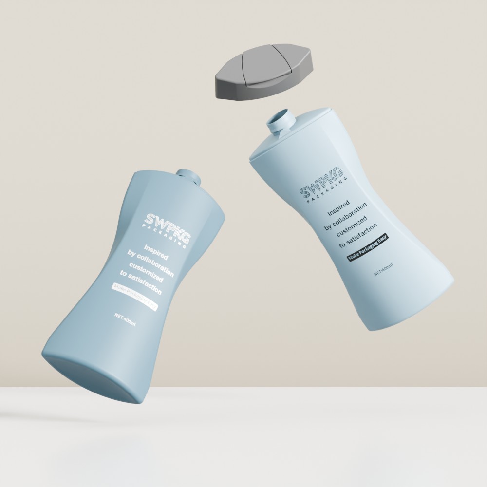400ML Plastic Bottle for Shampoo Lotion - Image 2