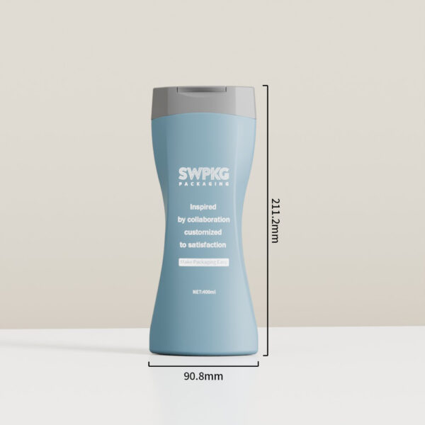 400ML Plastic Bottle for Shampoo Lotion