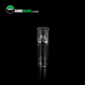 A clear 200ml PET toner bottle with a screw cap labeled "SOMEWANG" is shown against a black background with the "SOMEWANG.com" logo.