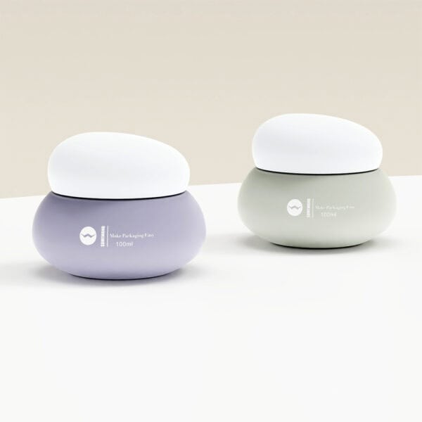 Special designed 100ml PET Double-wall Jar for Cream Use - 이미지 2