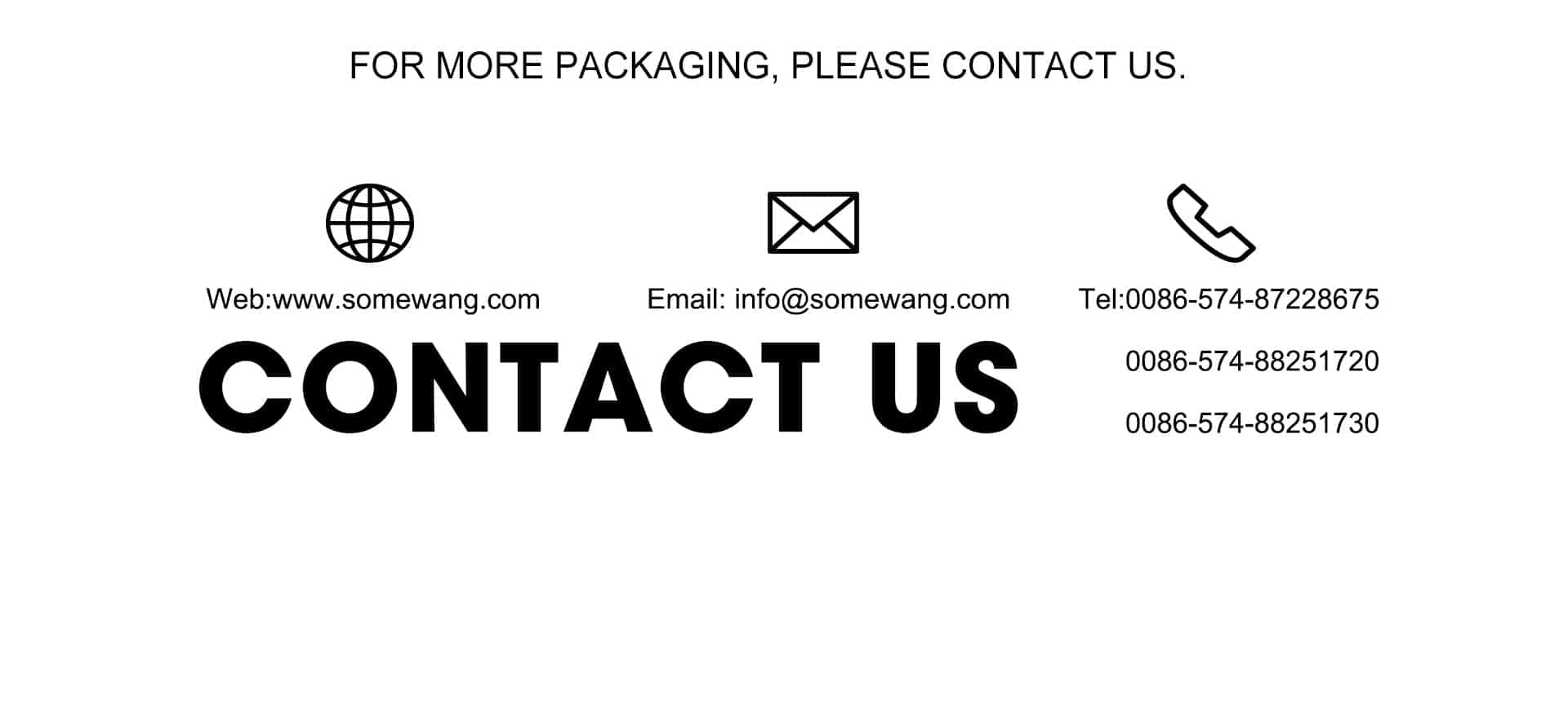 Contact Somewang for balm jars and more: website, email, and phone numbers available.