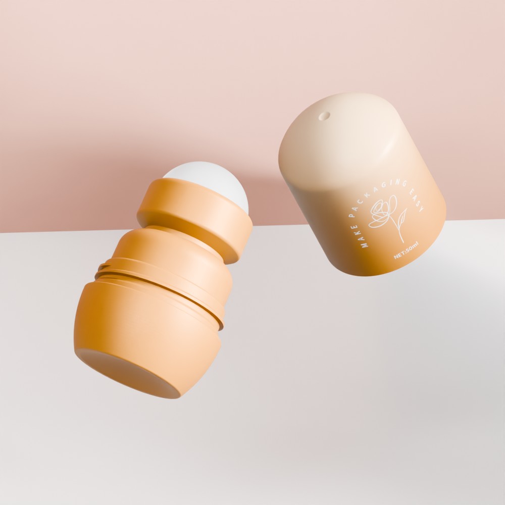 Customized 50ml PP Plastic Roll on Bottle - Image 3