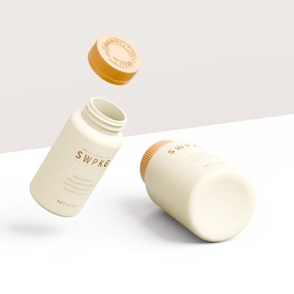 Customized 150ml 300ml PET Drug Bottle with Theftproof Cap - Image 2