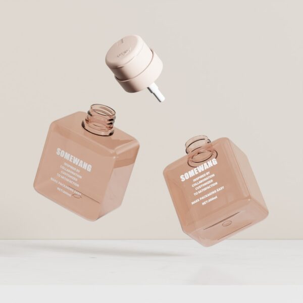Customized 300ml Special-shaped Square PET Bottle - Image 2