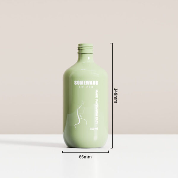 Customized 28/410 350ml PET Bottle with Lotion Pump - Image 3