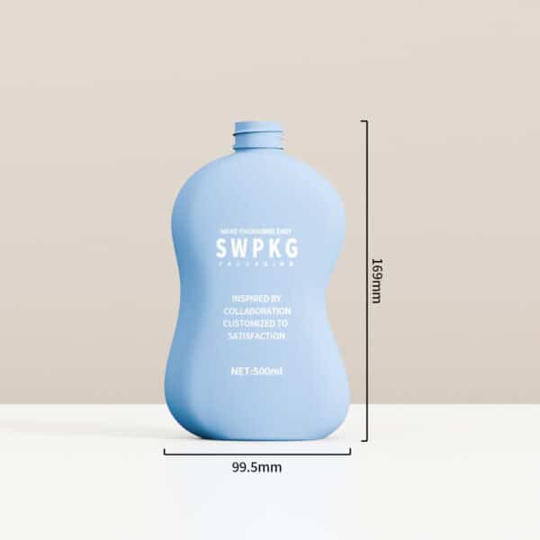 Customized 500ml HDPE Special-shaped Bottle with Pump - Image 3
