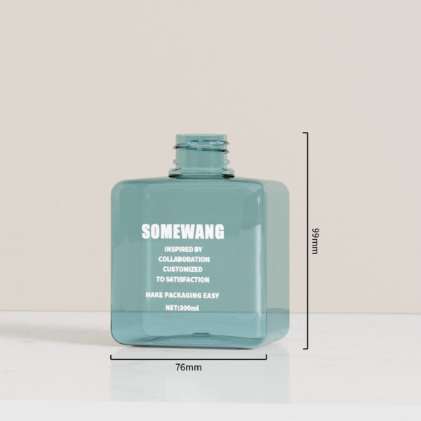 Customized 300ml Special-shaped Square PET Bottle - Image 3