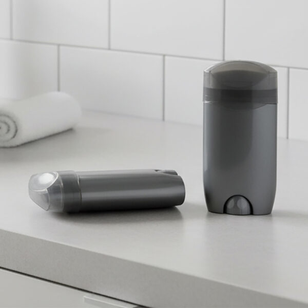 Automatic soap dispenser with touchless motion sensor in a modern bathroom setting.