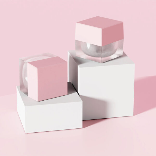 Customized 50g Acrylic Jar for Cream Use