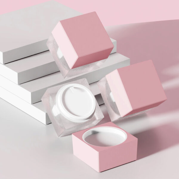 Customized 50g Acrylic Jar for Cream Use