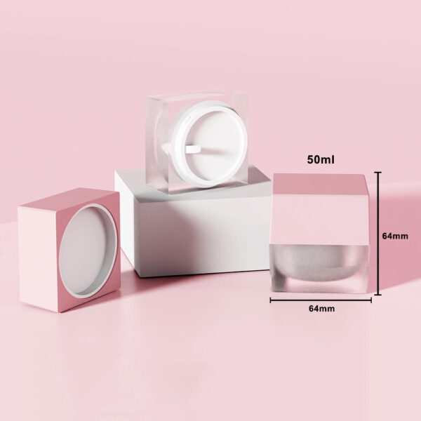 Customized 50g Acrylic Jar for Cream Use