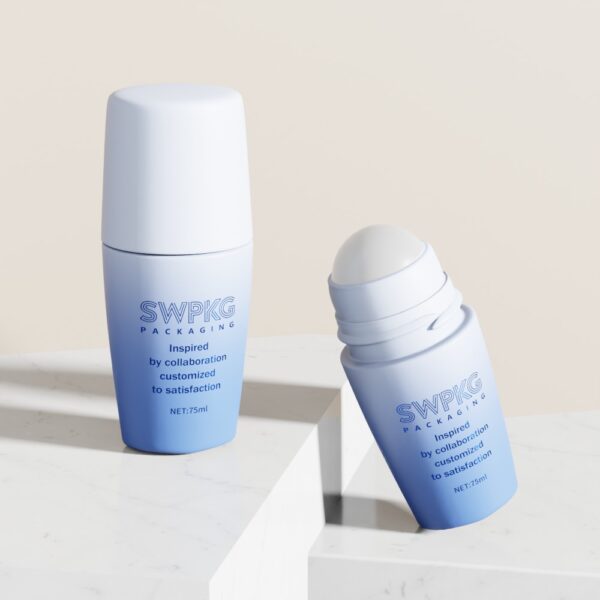 Customized 75ml PP Roll-on Bottle
