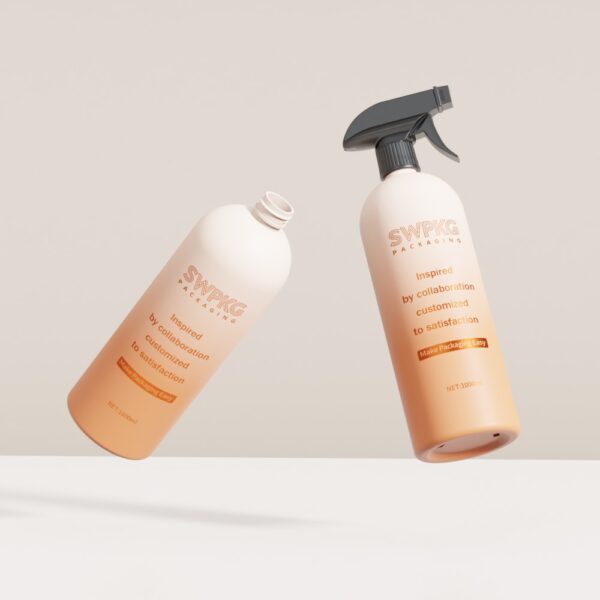 Customized 1000ml PET Bottle with Trigger Sprayer