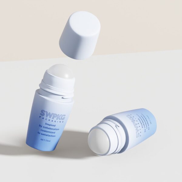 Customized 75ml PP Roll-on Bottle