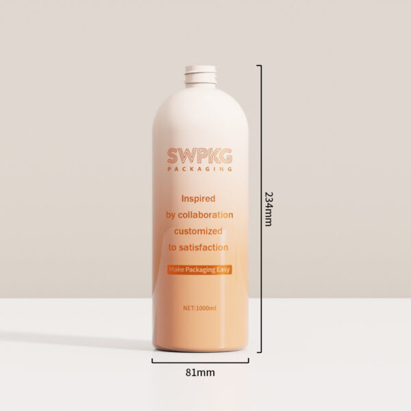 Customized 1000ml PET Bottle with Trigger Sprayer