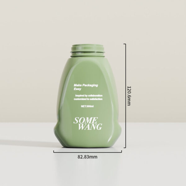 Customized 300ml PET Special-shaped Bottle with Foam Pump