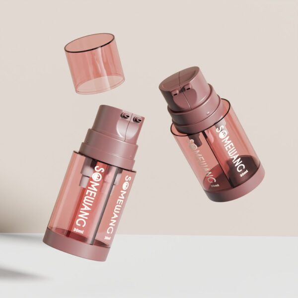 Customized 30ml PETG Dual Channel Airless Bottle