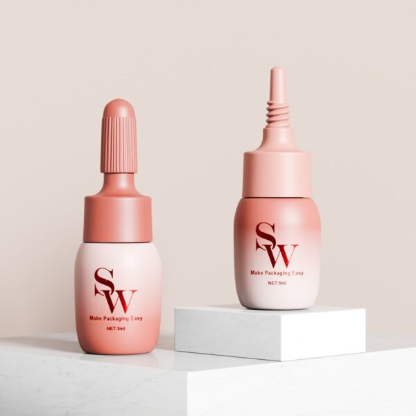 Customized 5ml HDPE Squeeze Bottle with Tip Cap