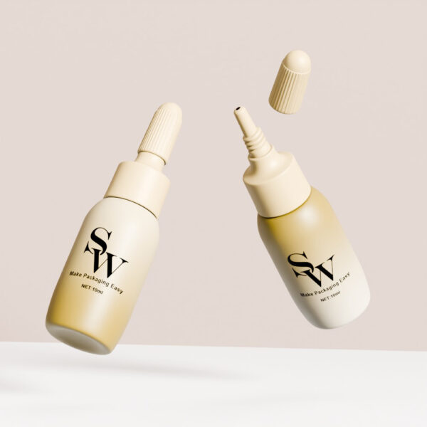 Customized 10m HDPE Squeeze Bottle with Tip Cap