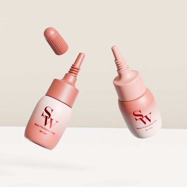 Customized 5ml HDPE Squeeze Bottle with Tip Cap