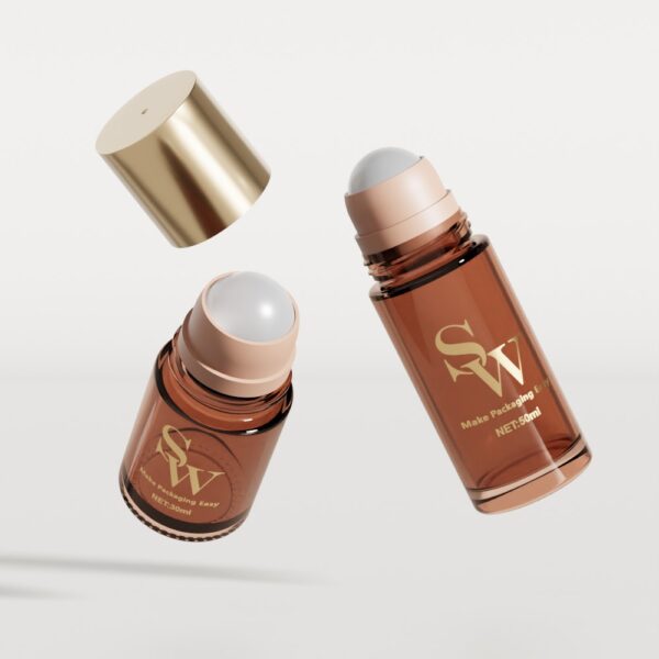 Customized High-end 30ml&50ml Glass Roll-on Bottle