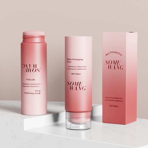Customized 60ml Rotary head tube Cosmetic personal care packaging
